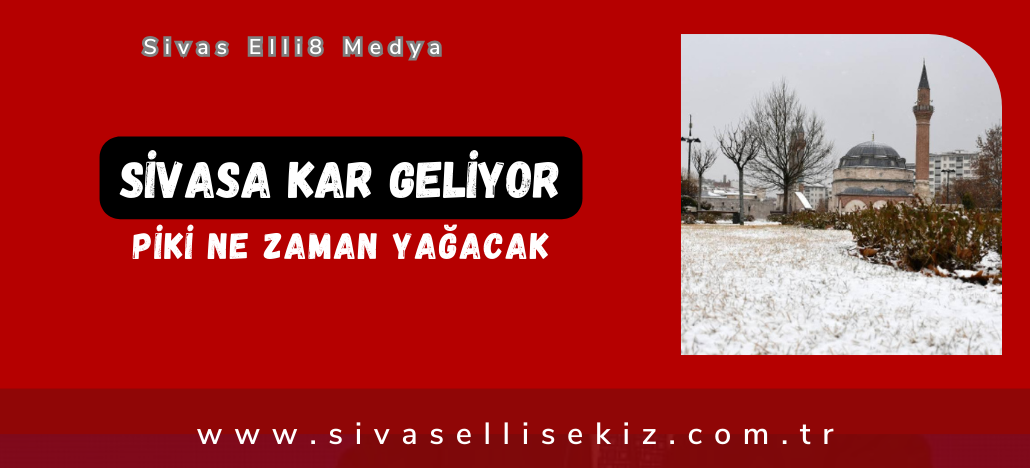 Sivas’a ne zaman kar yağacak? Kesin tarih verdi!