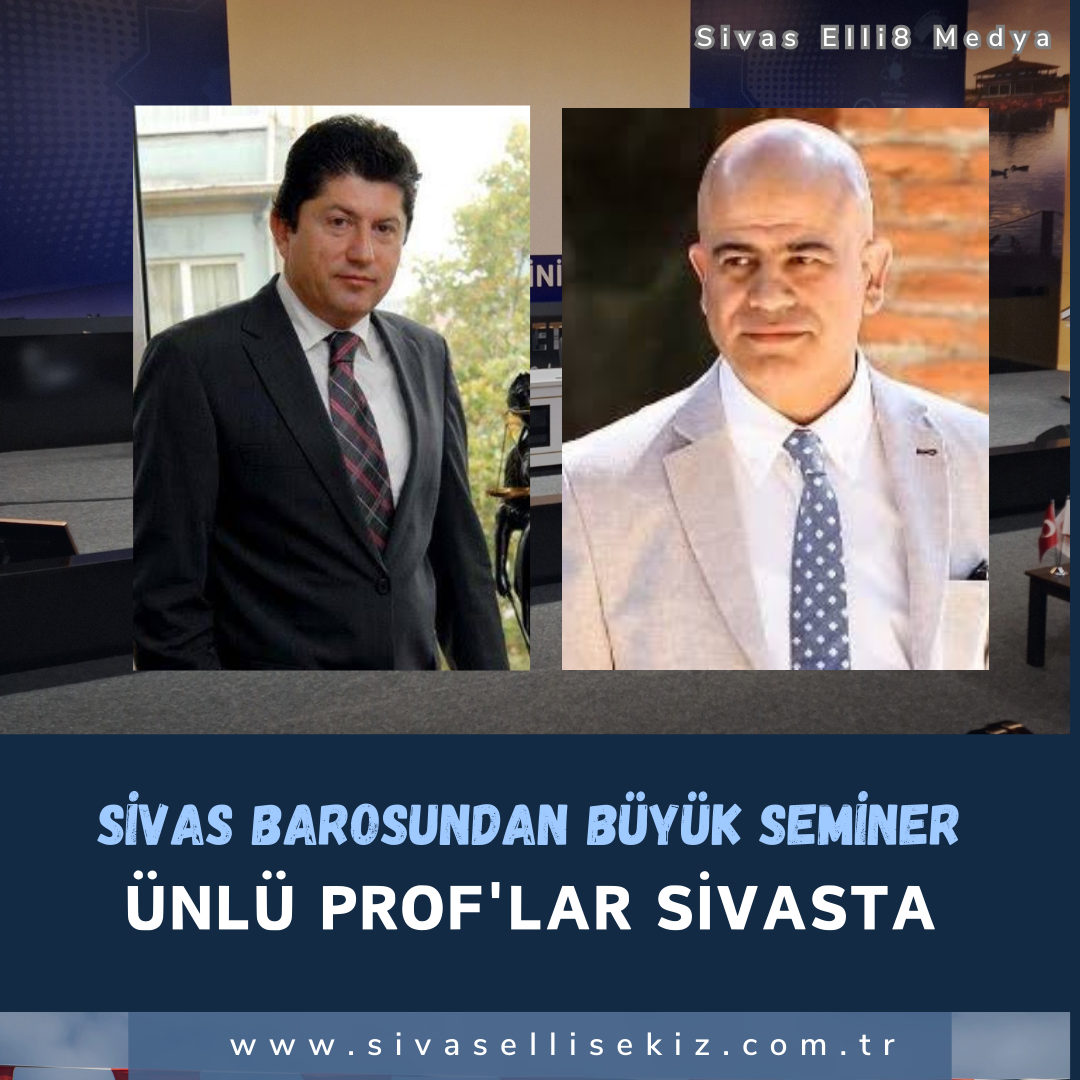 Sivas Barosundan Büyük Seminer