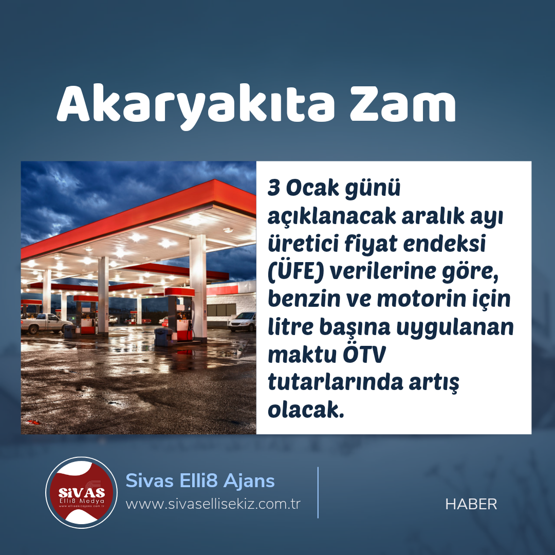 Akaryakıta Zam