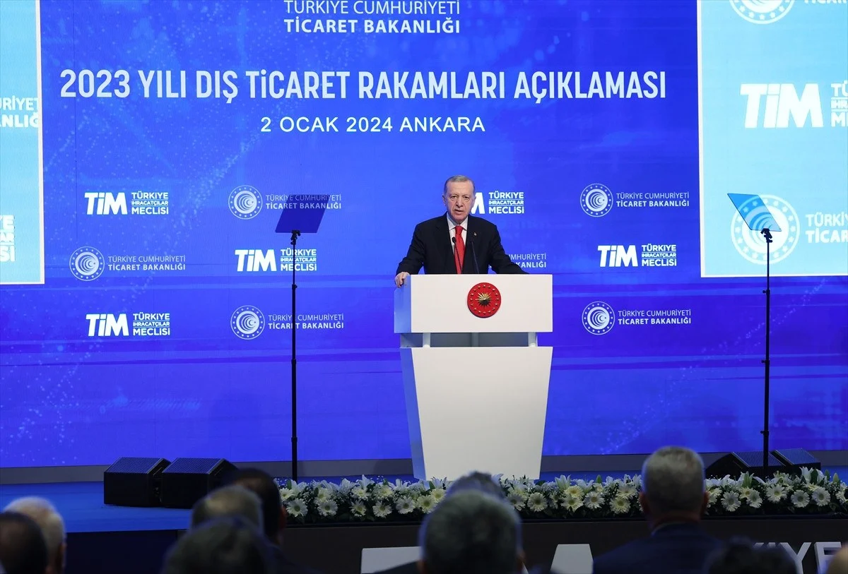 Türkiye’nin 2023 ihracat rakamları: Cumhurbaşkanı Erdoğan ihracatçılarla bir araya geldi