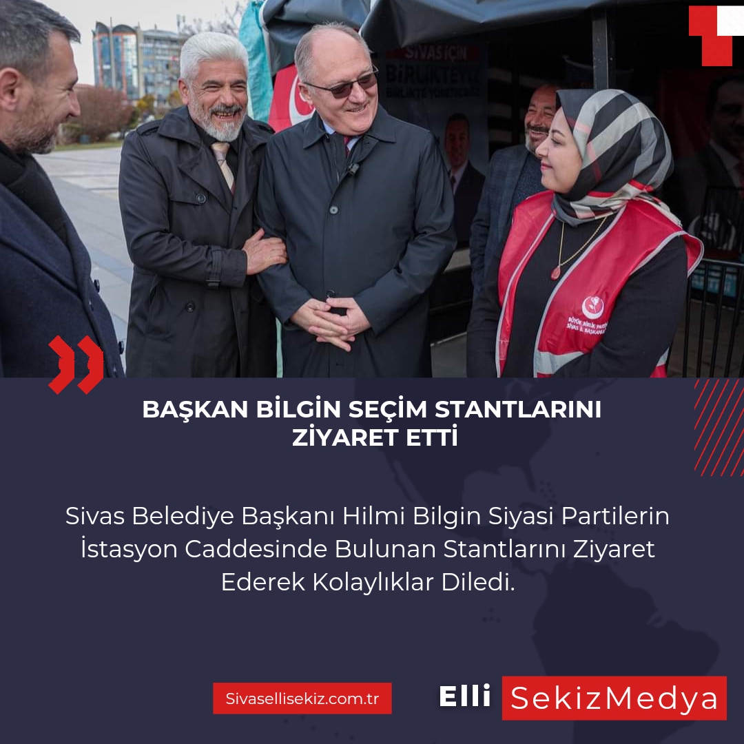 Başkan Bilgin Diğer Partileri Ziyaret Etti!!!