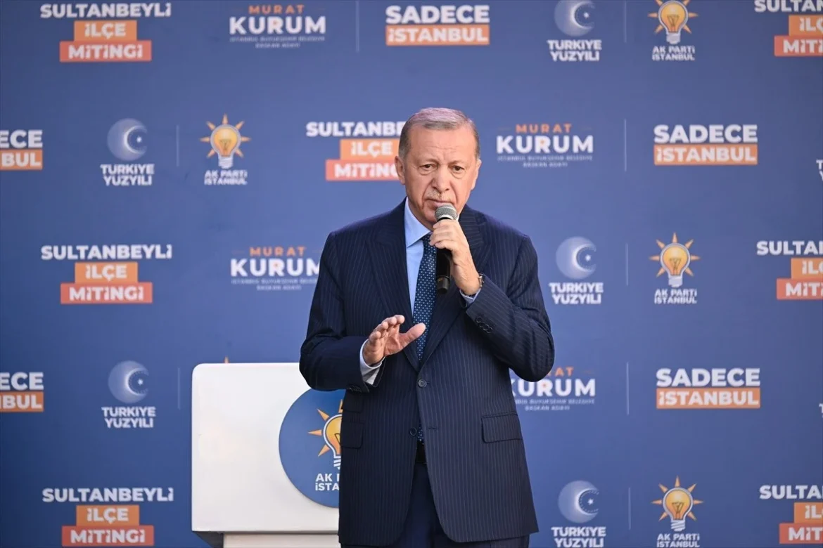 Cumhurbaşkanı Erdoğan’dan Sultanbeyli’de mevcut İBB yönetimine tepki!