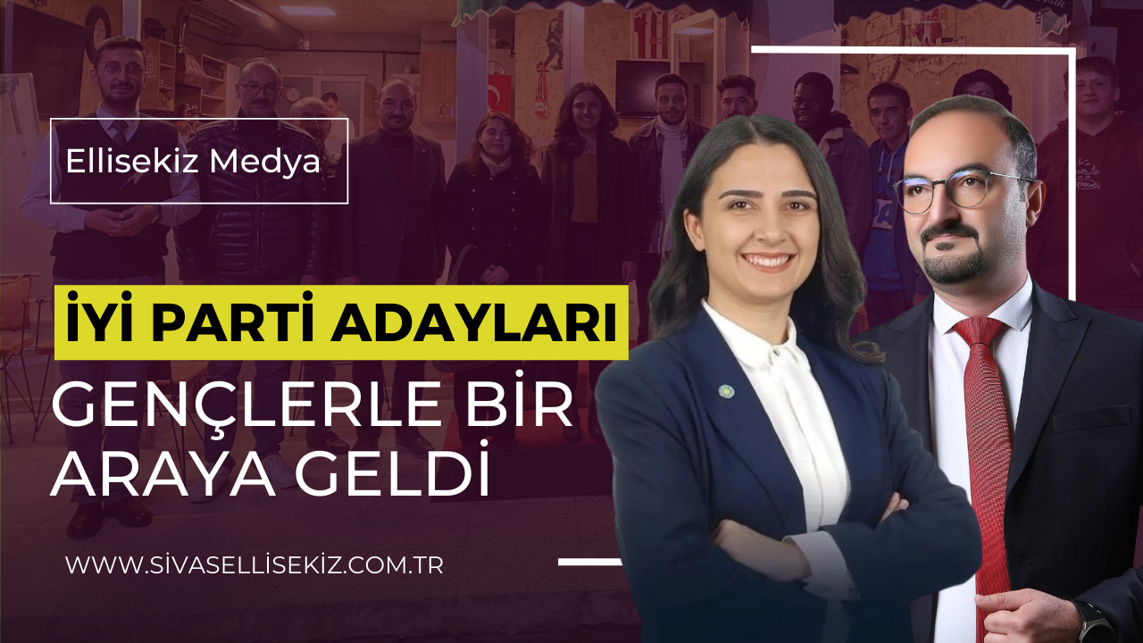 İyi Parti Adayları Sivasta Gençlerle Buluştu!!!