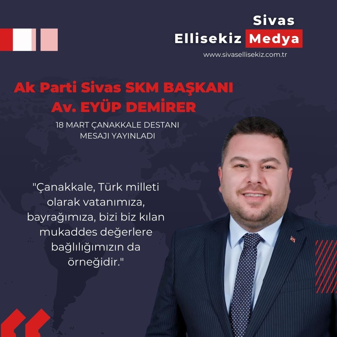 Eyüp Demirer’den Çanakkale Mesajı!!