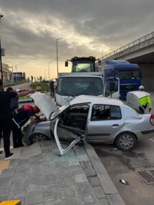 Recep Tayyip Erdoğan Bulvarı’nda Zincirleme Kaza!
